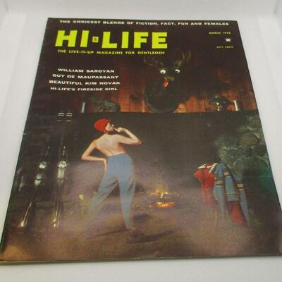 Lot 46 - March 1958 Hi-Life Gentlemen's Magazine