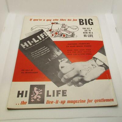 Lot 46 - March 1958 Hi-Life Gentlemen's Magazine
