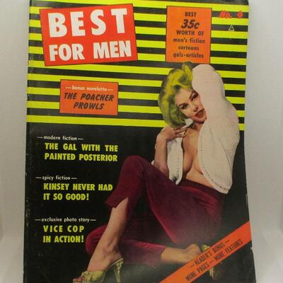 Lot 49 - June 1962 Best for Men Gentlemen's Magazine