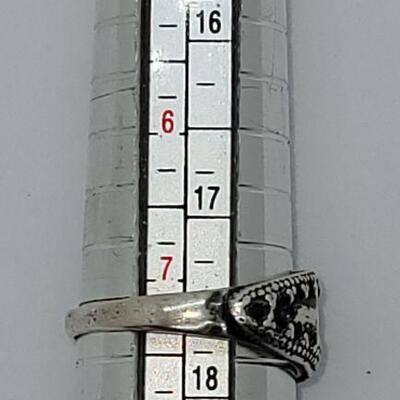 JMO12: 3 vintage sterling silver rings