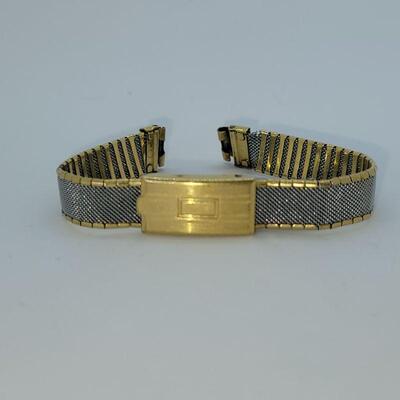 JMO13: Two Vintage copper bracelets and a vintage watch band