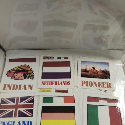 Laminated posters of flags
