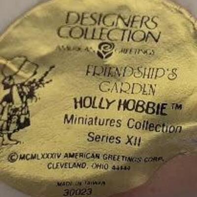 Holly Hobbie with Rabbit Friendship Garden