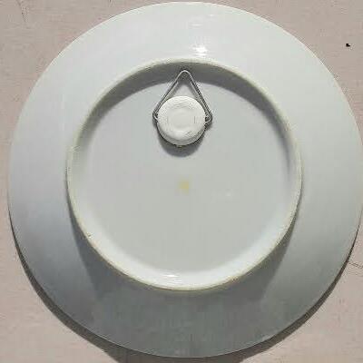 Pink Flower Decor Plate