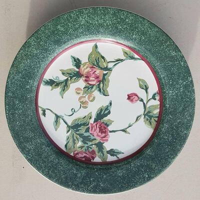 4 1996 Gloria Vanderbilt Summerfest Salad Plates