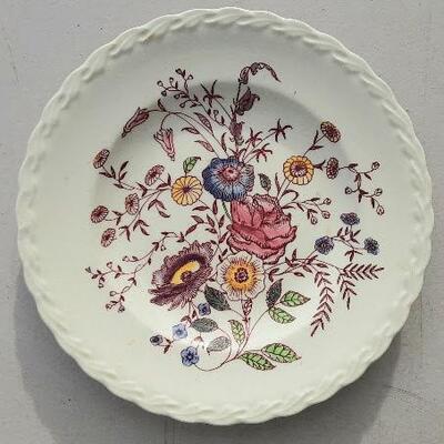 7 Vernon Kilns Chintz Bread and Butter Plates 