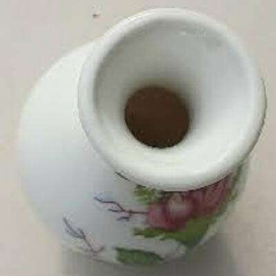Mini Porcelain Rose Vase