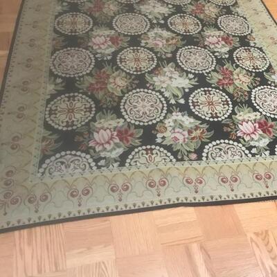 Needlepoint Carpet (ABC carpets, NYC) 8x10 $$350