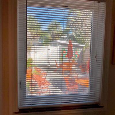 Blind 34.5" W x 45" H  (garden)