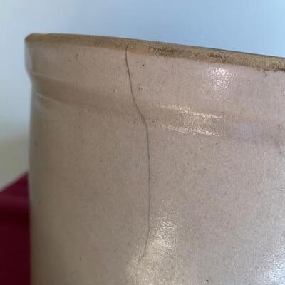 Lot 627 - Stoneware Crock Pittsburg Pottery