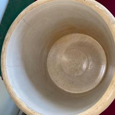 Lot 627 - Stoneware Crock Pittsburg Pottery