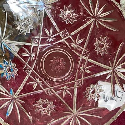 Lot 629 - Two Glass Punchbowls