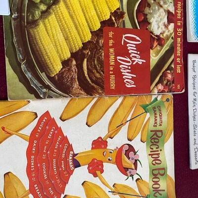 Lot 633 - Vintage Cookbooks