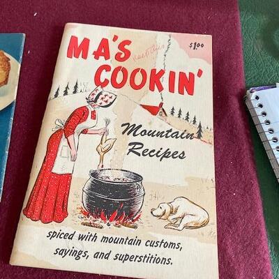 Lot 634 - Vintage Cookbooks