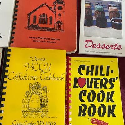Lot 636 - VIntage Cookbooks