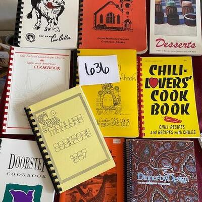 Lot 636 - VIntage Cookbooks