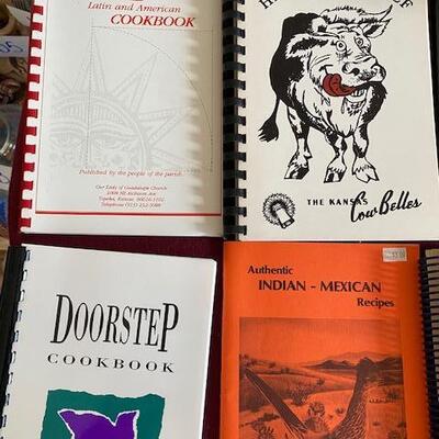 Lot 636 - VIntage Cookbooks