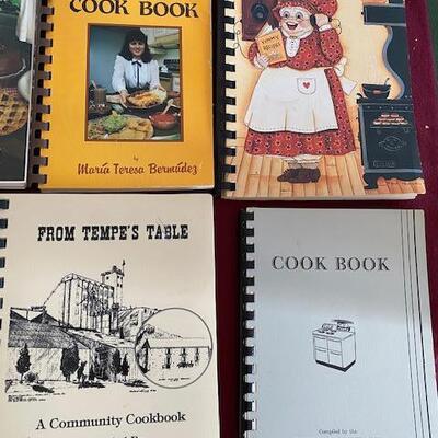 Lot 637 - Vintage Cookbooks