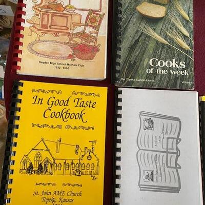 Lot 637 - Vintage Cookbooks