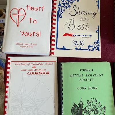 Lot 638 - Vintage Cookbooks