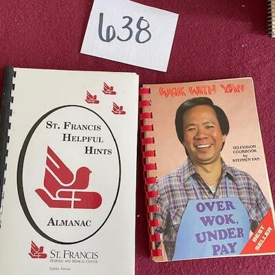 Lot 638 - Vintage Cookbooks