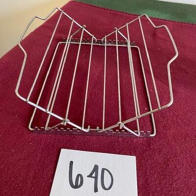 Lot 640 - Cookbook holder