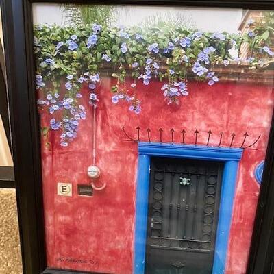 Lot 643 - framed art
