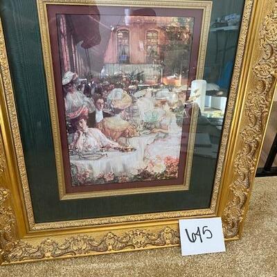 Lot 645 - Framed Art
