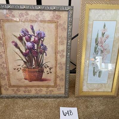 Lot 648 - Framed Art