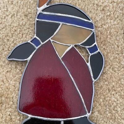 Lot 658 - Indian Stained Glass
