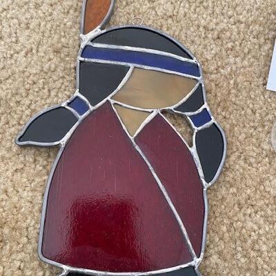 Lot 658 - Indian Stained Glass