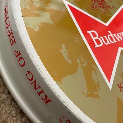 Lot 666 - Vintage Budweiser Beer tray