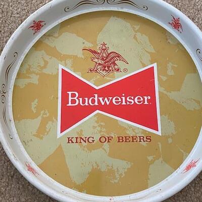 Lot 666 - Vintage Budweiser Beer tray