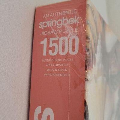 Lot 154: Vintage New Sealed SPRINGBOK 1500 pc. SEASHELL Puzzle