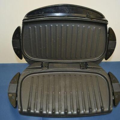 LOT 481 GEORGE FOREMAN GRILL AND KITCHEN ITEMS