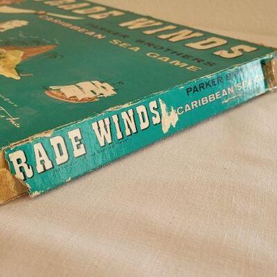 Lot 167: Vintage 1960 TRADE WINDS Board Game by Parker Brothers