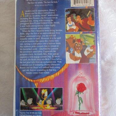 #54 Disney's Beauty and the Beast VHS New with wrapper 