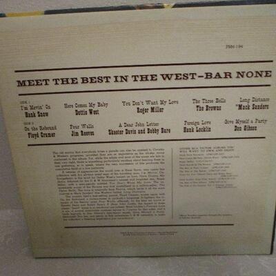 #67 Vinyl Record Album- Meet the best in the west-bar none!