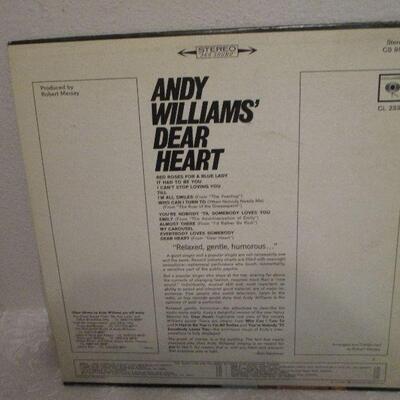 #68 Vinyl Record Album- Andy Williams - 1965