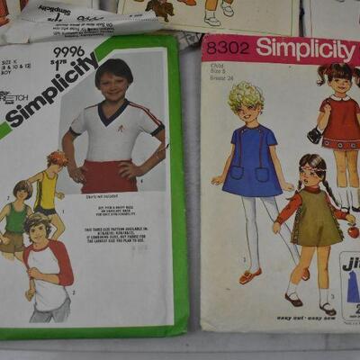 8 Vintage Sewing Patterns by McCall's & Simplicity