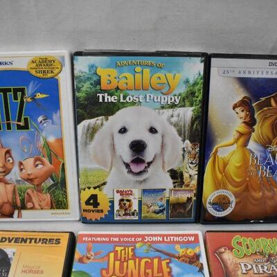 6 Movies on DVD: Antz -to- Scooby-Doo & the Pirates