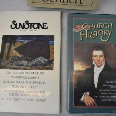 3 pc LDS: Book of Virtues, SunStone, VHS Church History
