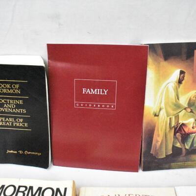 Qty 9 LDS Books: Book of Mormon-to- Book of Mormon Stories