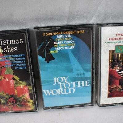 5 Christmas Music on Cassette Tape: Christmas Carousel -to- Mormon Tabernacle