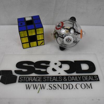 2 Puzzle Toys: Techno Source & Rubik's 360