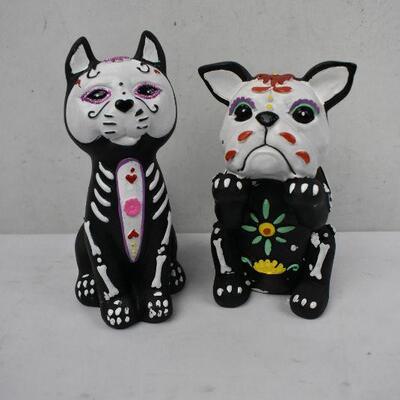Sugar Skull Cat and Dog