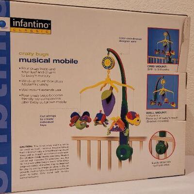 Lot 188: New CRIBTIME Crazy Bugs Musical Mobile 