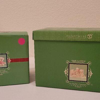 Lot 195: Pair of New Dept. 56 SNOWBABIES Figures