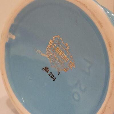 Lot 198: Vintage W.C.BUNTING Colorado State University Mug Mid Century Modern Baby Blue