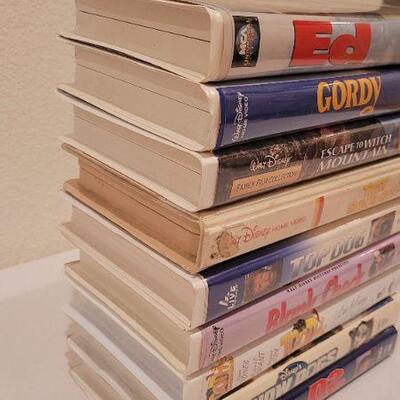 Lot 200: Large Assortment of Vintage DISNEY VHS Movies 